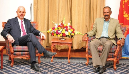 Deputy Foreign Minister Lapo Pistelli eritrea
